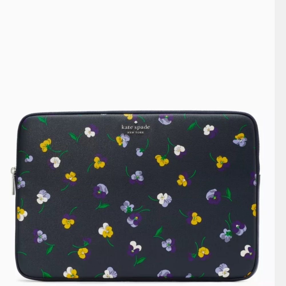Kate Spade Navy Floral Tablet Sleeve